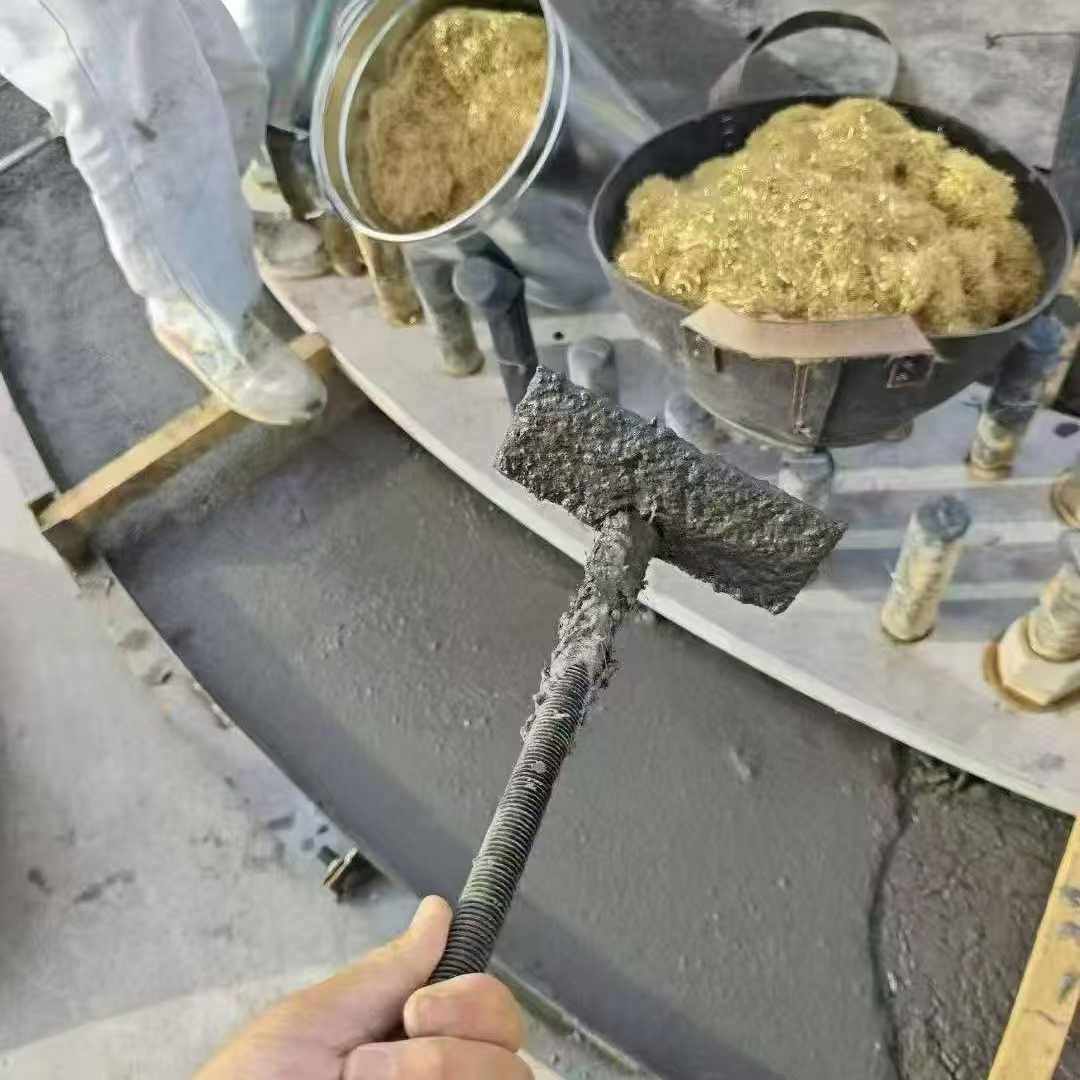 西双版纳C120钢纤维高强无收灌浆料 轧机压缩机汽轮机发电机锻压设备底座灌浆材料